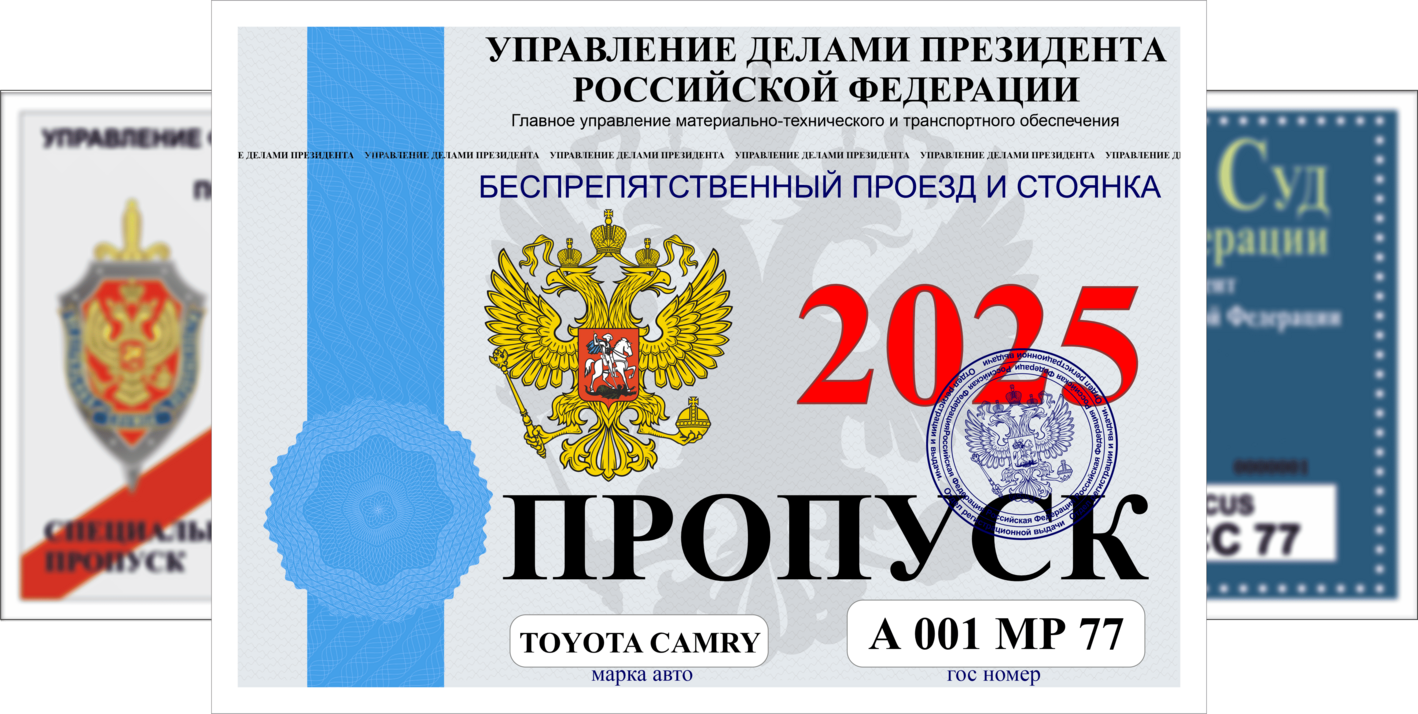 Примеры пропусков